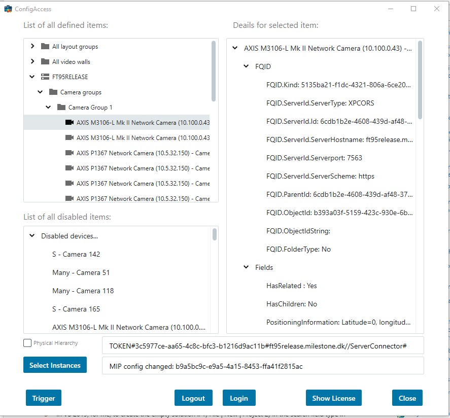 Configuration Access