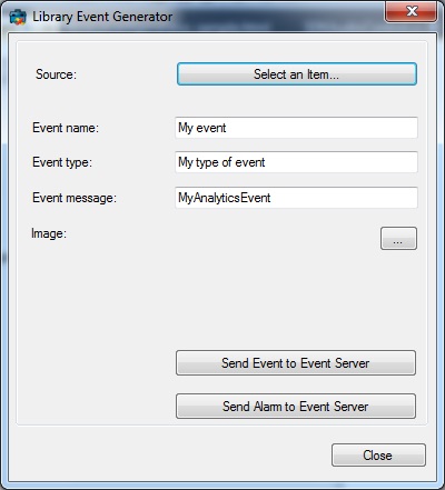 Library Event Generator