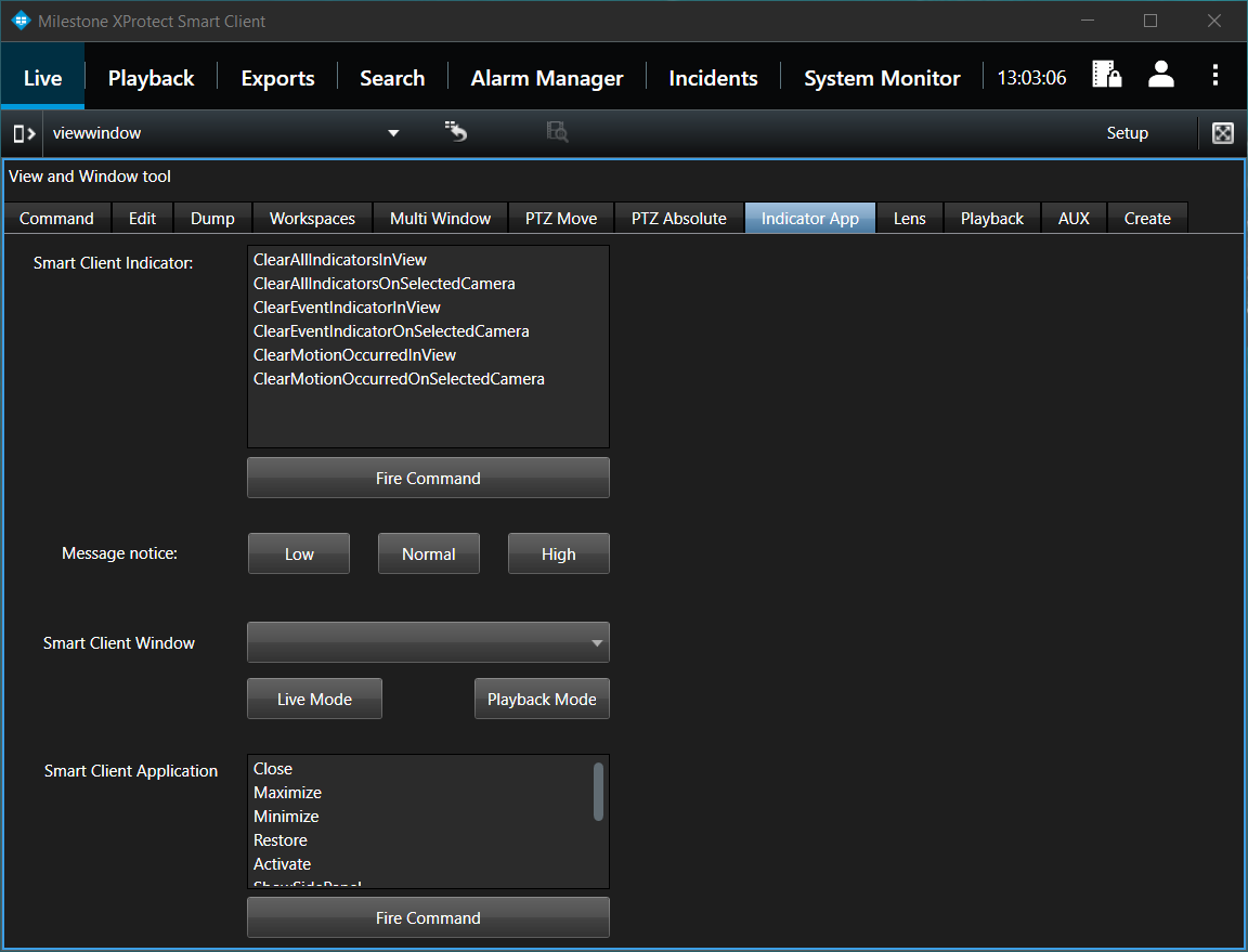 Smart Client View and Windows Tool